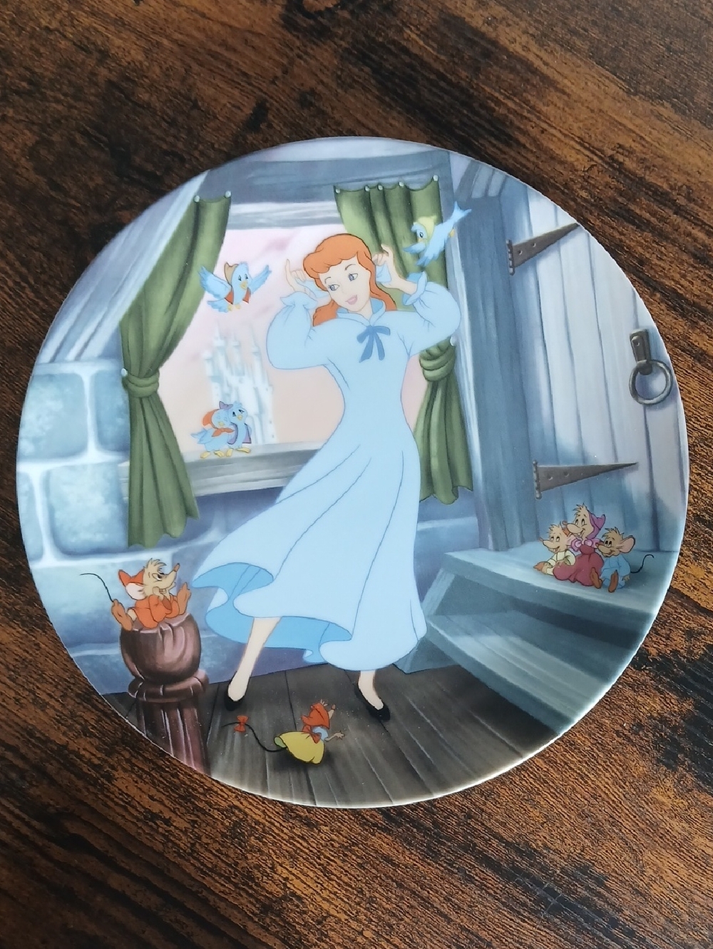 Vintage Knowles Cinderella "A Dream Is A Wish" Plate #10946B  W/COA In Box